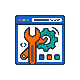 시스템 통합(SI) 아이콘